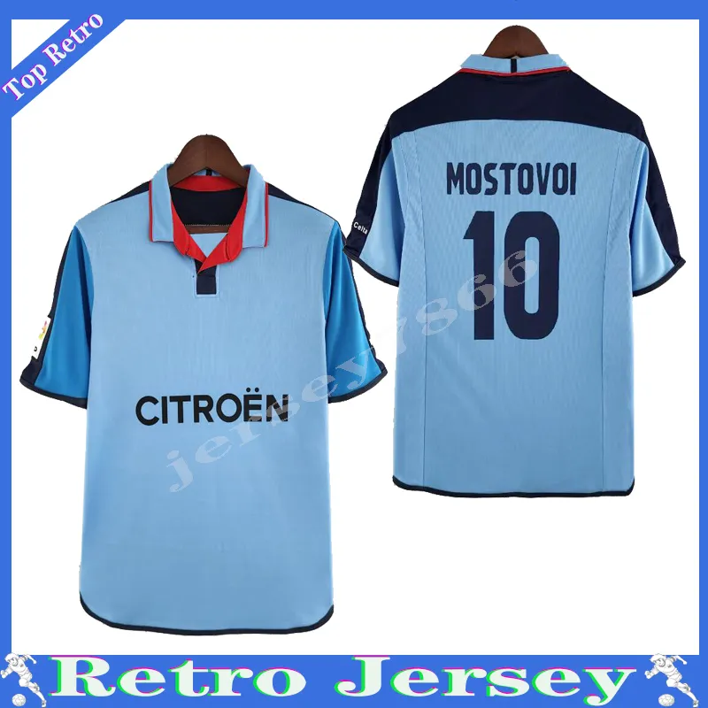 2002 2004 CeltasレトロサッカージャージMostovoi Vintage Classic Classic Vagner Football Shirt Kit Camiseta Maillot de Foot Jersey