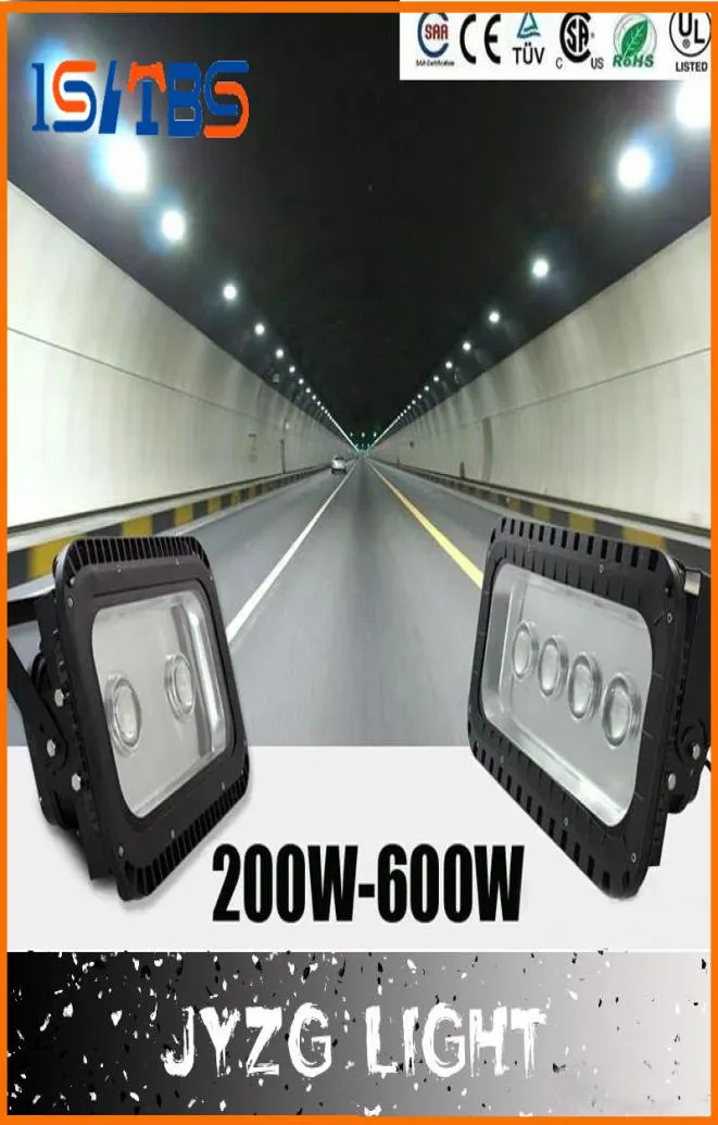 Super Bright 200W 300W 400W 500W 600W ha condotto il proiettore per esterni LED lampada della luce di inondazione impermeabile LED lampada della luce del tunnel strada lapms AC9088209