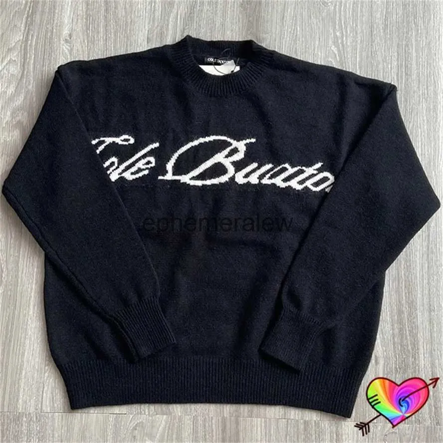 Suéteres masculinos 2023 I Bla Cole Buxton Sweater Homens Mulheres Malha Cole Buxton Sweater Oversize CB Pulôveres High Street Crewneephemeralew