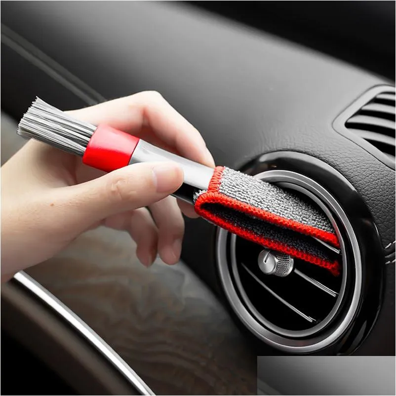 Cleaning Brushes Car Cleaning Brush Air-Conditioner Vent Clean Tools Mti-Purpose Dust Brushes Accessories Drop Delivery Home Garden Ho Dhcuj