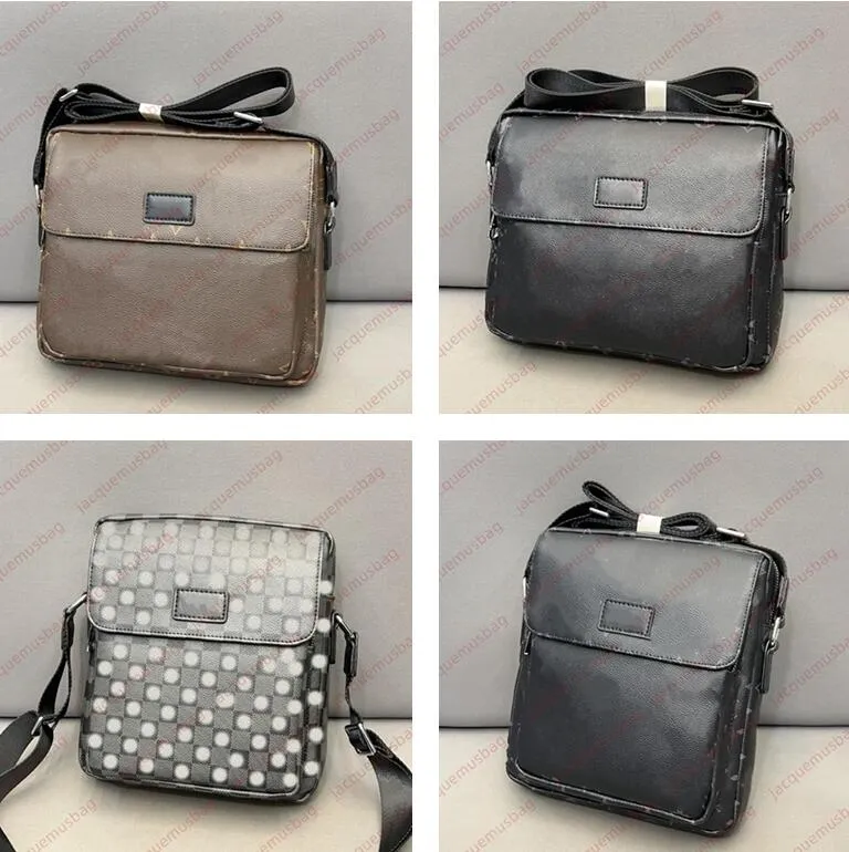 Projektanci Messenger Bag Mens Dystryktury Flip ramię worki krzyżowe luksusowe najwyższej jakości Man Square Satchels torebka telefon komórkowy portfel hobo torebka Duffel Sacoche