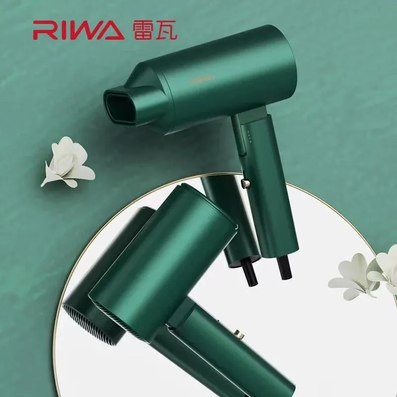 Youpin Riwa – sèche-cheveux électrique professionnel 1600W, sèche-cheveux à vent fort, Portable, Air chaud et froid, Anion