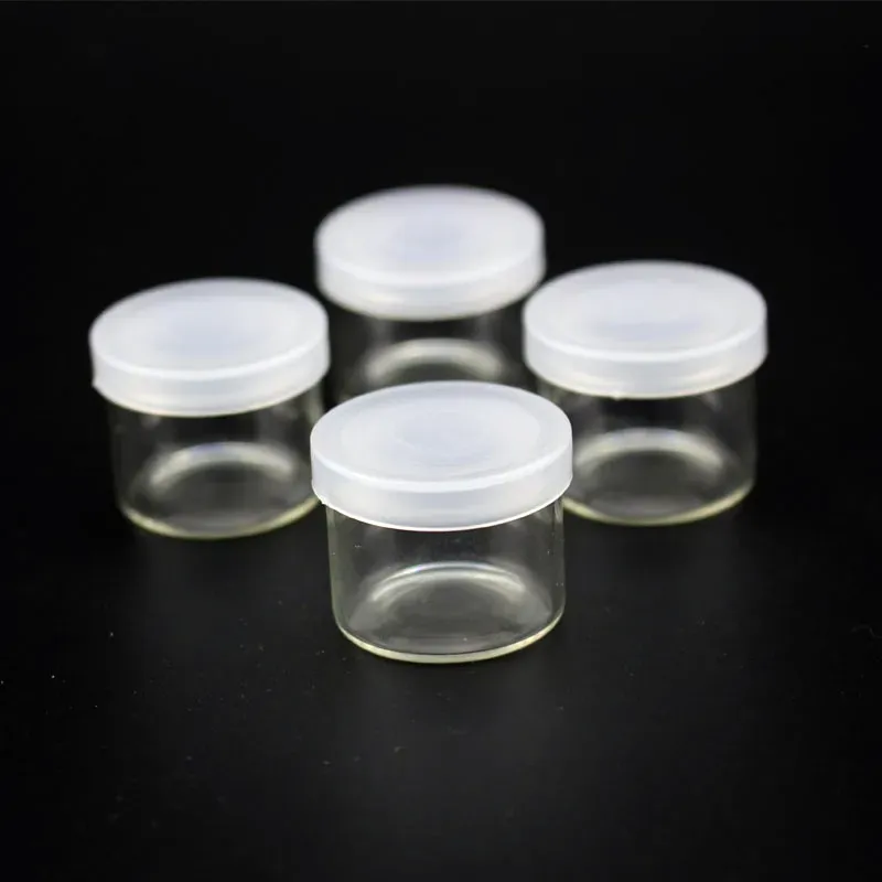 Food Grade 60g Non Stick Glass Bottle Concentrate Container 6ml Packaging Wax Dab Jar Thick Oil