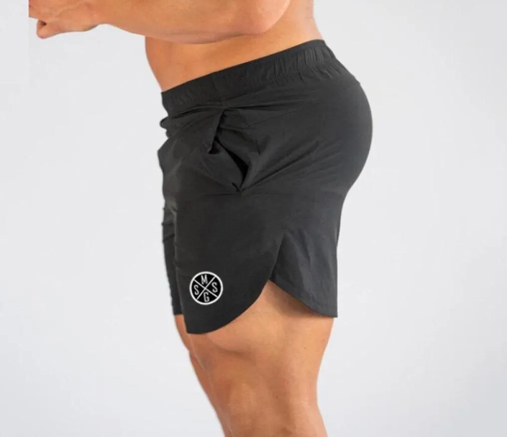 Pantaloncini sportivi estivi Pantaloncini da corsa tascabili Uomo Palestra Allenamento fitness Corsa da jogging Pantaloni sportivi Pantaloni corti Outdoor Y2010156146688