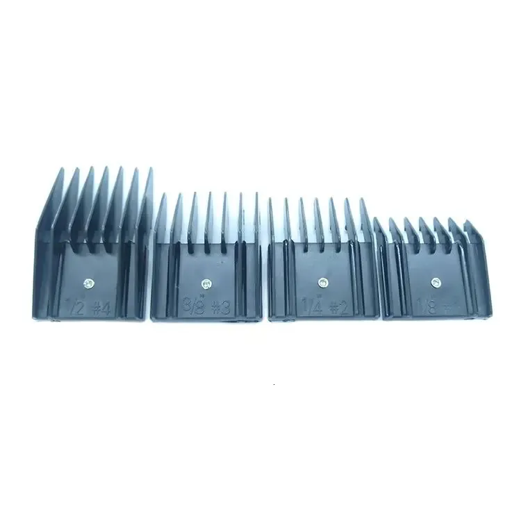 4PCSSet Pet Clipper Blad Attachment Guide Comb Standardstorlek Fit för Oster A5 240110