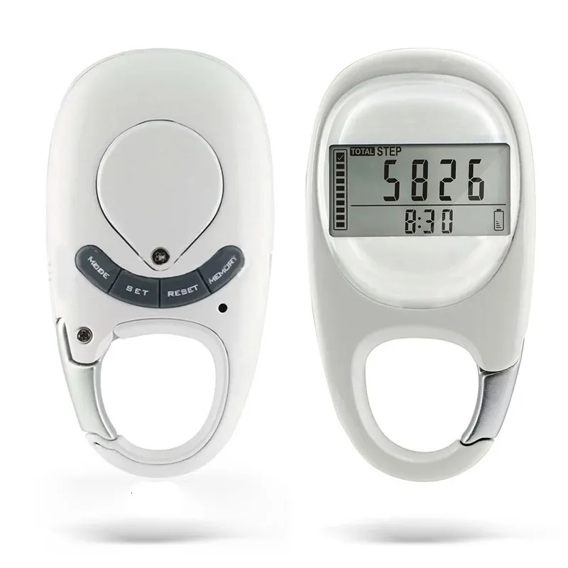 Podomètre d'exercice de Distance de marche Portable, compteur de pas d'activité physique, sport pour pas de Fitness, Camping randonnée 240111