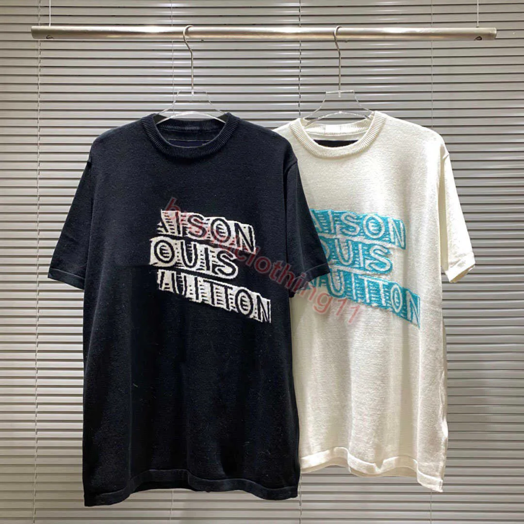 Printing Mens T-shirts Sea Newspaper Series Saddle Pocket with Silver Hardware Accessories Customized Organza Transparent 5GDW