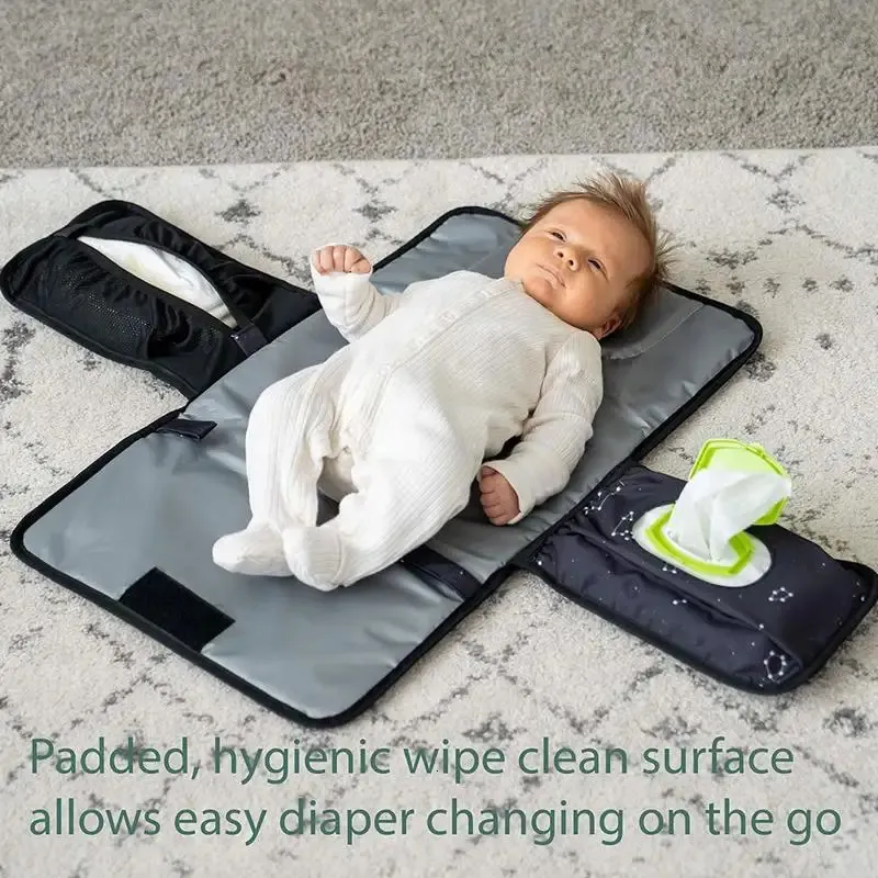 Multifunction Portable Diaper Changing Mat Cover Diaper born Portable Baby Diaper Changer Table Changing Pad For Baby Item 240111