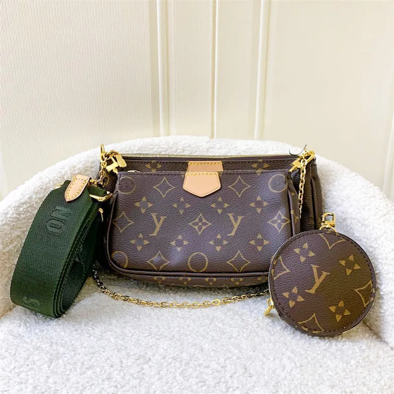 DHGATE Multi Pochette Akcesoria Torba na ramię M44840 Luksusowe topy torebki Designer Torby damskie męskie torebka skórzana wytłoczona torby na piszcze