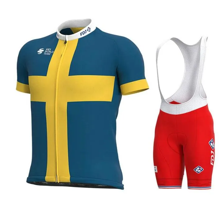 GroupAmafdj 2020 Cycling Jersey 19D Bib Set Mtb Uniform Bike Clothing Quick Dry Bicycle Wear Clothes Mens Short Maillot Culotte5679052