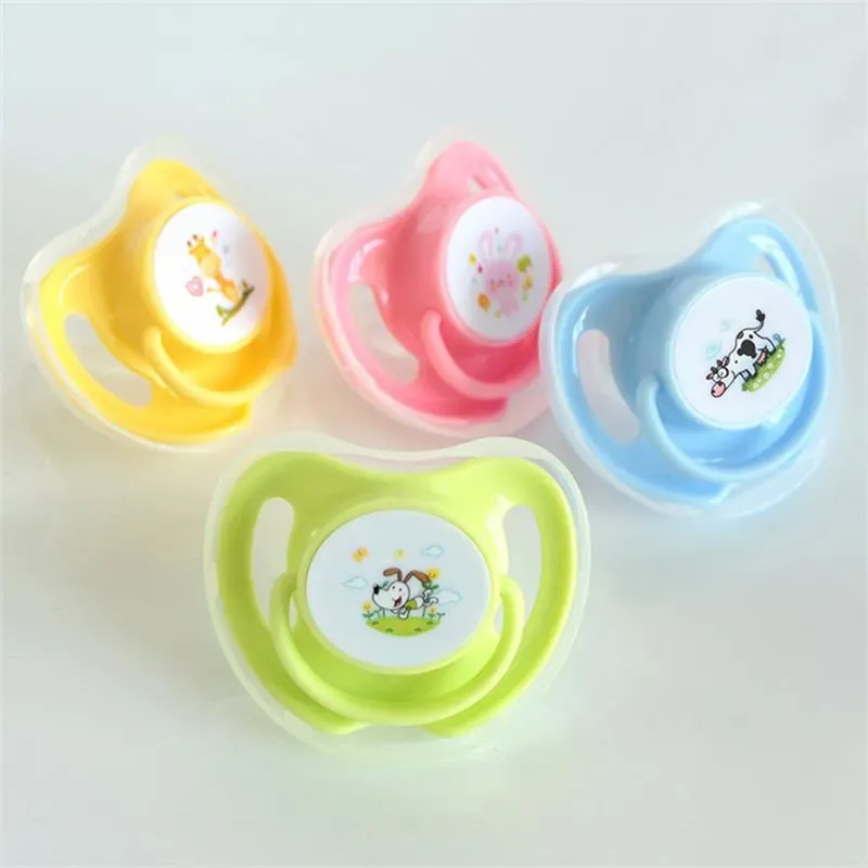 Baby Feeding Nipple Accessories Pacifier Funny Baby Kids Pacifier Nipples Teeth Food Grade Silicone Orthodontic Dummy Teat