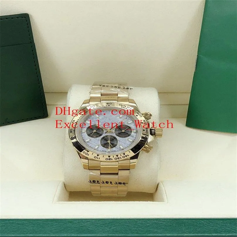 6 Colors Wristwatches 40 mm 116509 116505 116508 Stainless Steel Ceramic Bezel Asia 2813 Movement Automatic Mechanical Mens Watch 187d