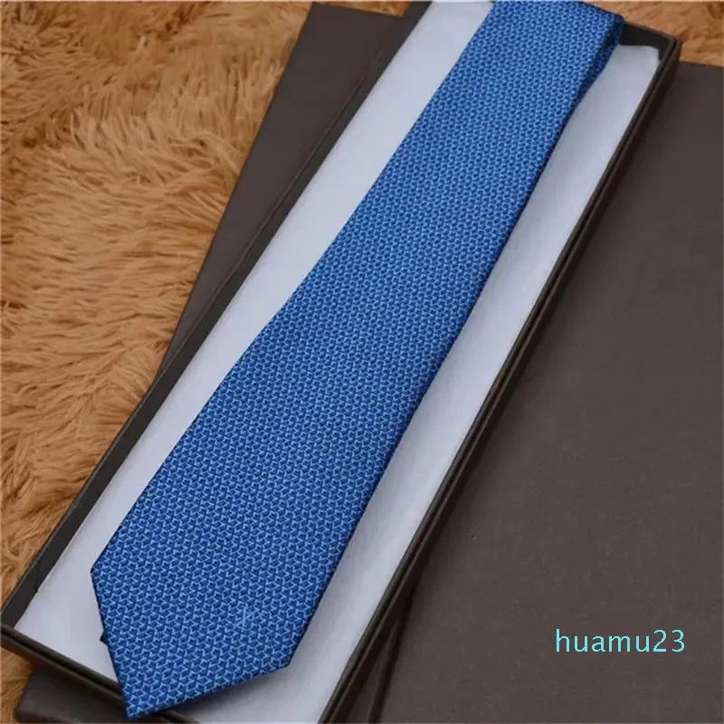 Design Mens Ties Fashion Neck Tie Letter Printed Luxurys Designers Business Cravate Neckwear