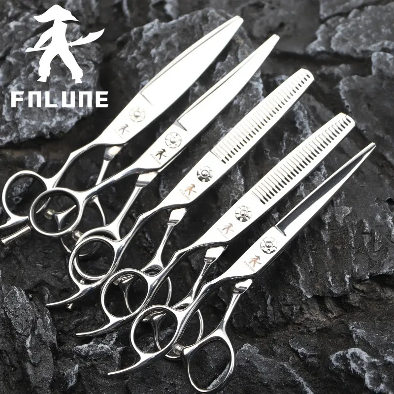 FnLune Linkerhand 60 Professionele Kapsalon Schaar Gesneden Kapper Accessoires Kapsel Dunner Shear Kappers Tool 240110