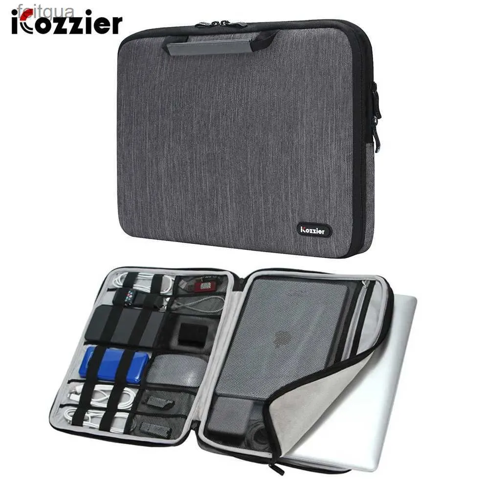 Laptoptaschen Rucksack iCozzier 11,6/13/15,6 Zoll Griff Elektronisches Zubehör Laptophülle Tasche Schutztasche für 13 MacBook Air/Macbook Pro YQ240111