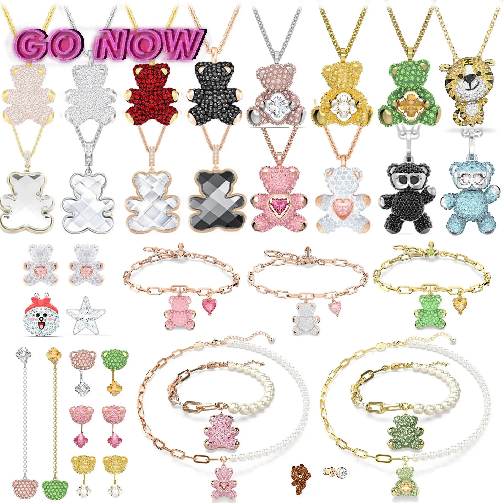 Sets 2023 New Teddy Stilla Collection Exquisite Fashion Jewelry Necklace Earrings Bracelet Set Girls The Best Gift Free Shipping