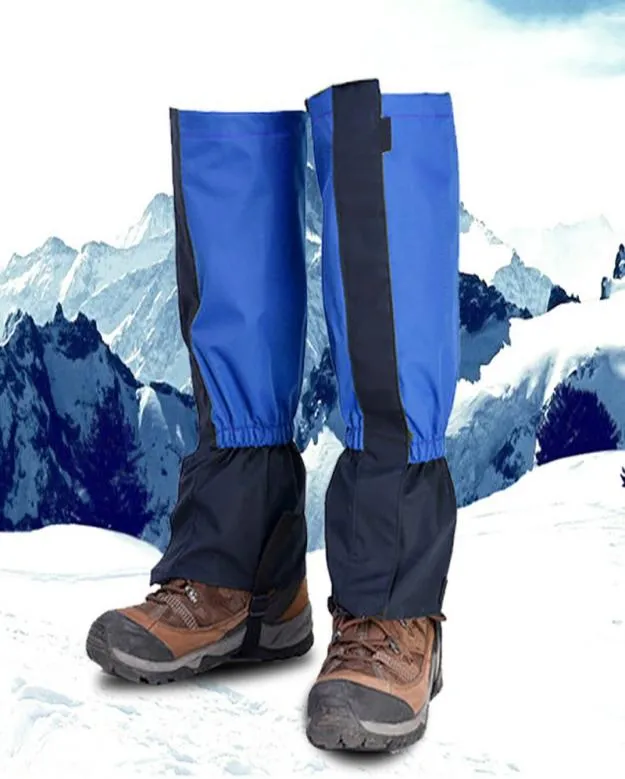 2018 Unisex Waterproof Legging Gaiter Leg Cover Camping Hiking Ski Boot Travel Snow Hunting 등반기 가이터 풍력 H53203416
