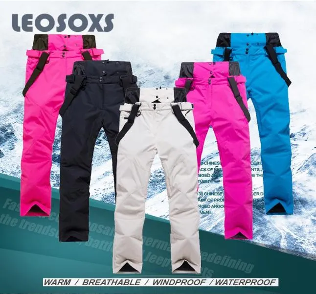 Skiing Pants Ski Windproof Waterproof Alpine Breathable Snowsuit Warm Men And Women Snow Snowboard1175893