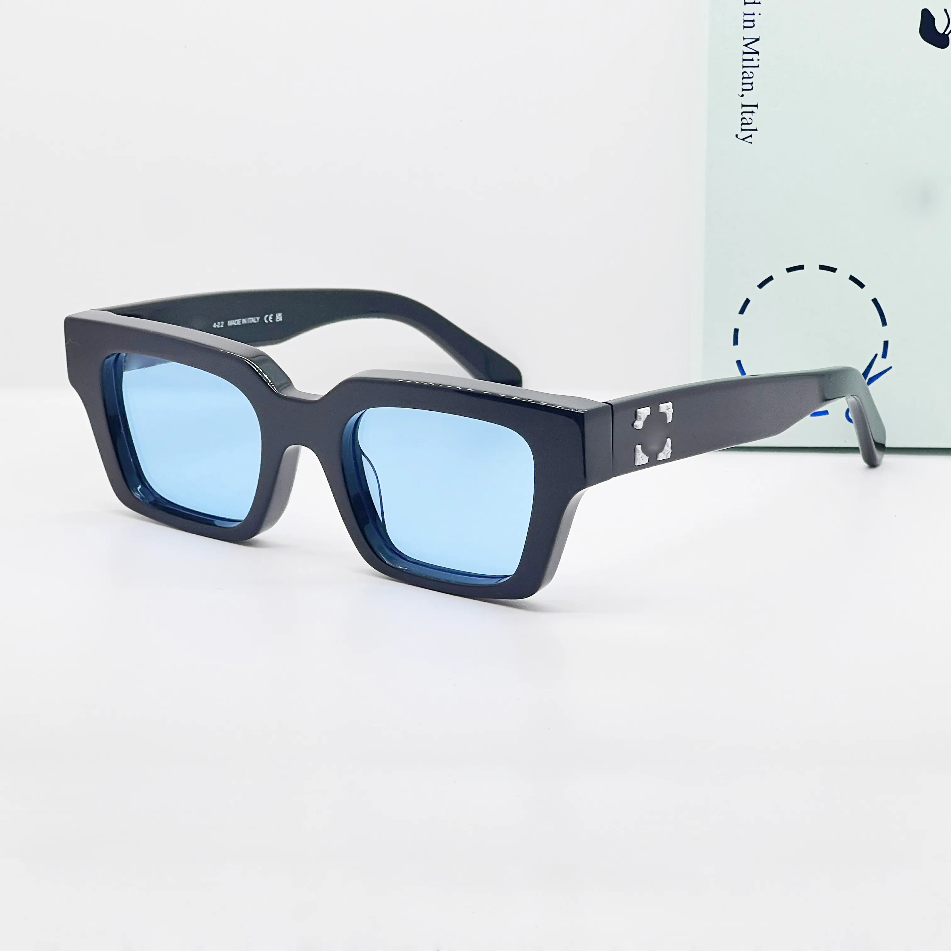 Polarized Designer Sunglasses for Men Women Mens Cool Fashion Plate Black White Frame Luxury Eyewear Man Sun Glasses with Original 24 sunglasses