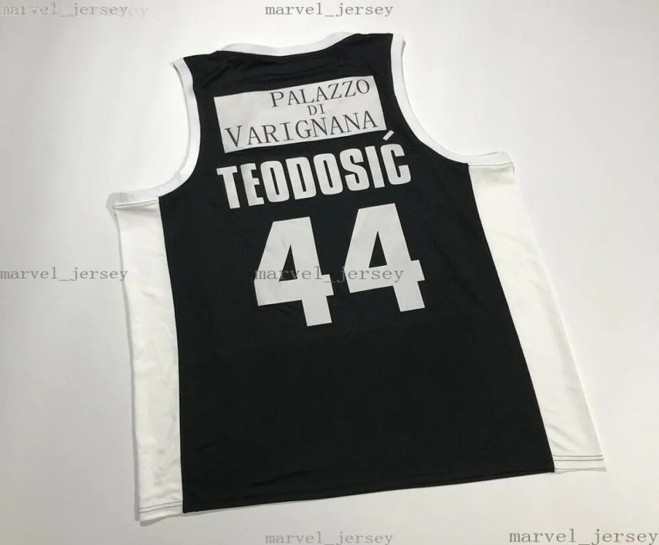 barato Milos Teodosic 44 Segafredo Virtus Bolonia Euroliga camisetas de baloncesto HOMBRES MUJERES JÓVENES XS5XL2800106