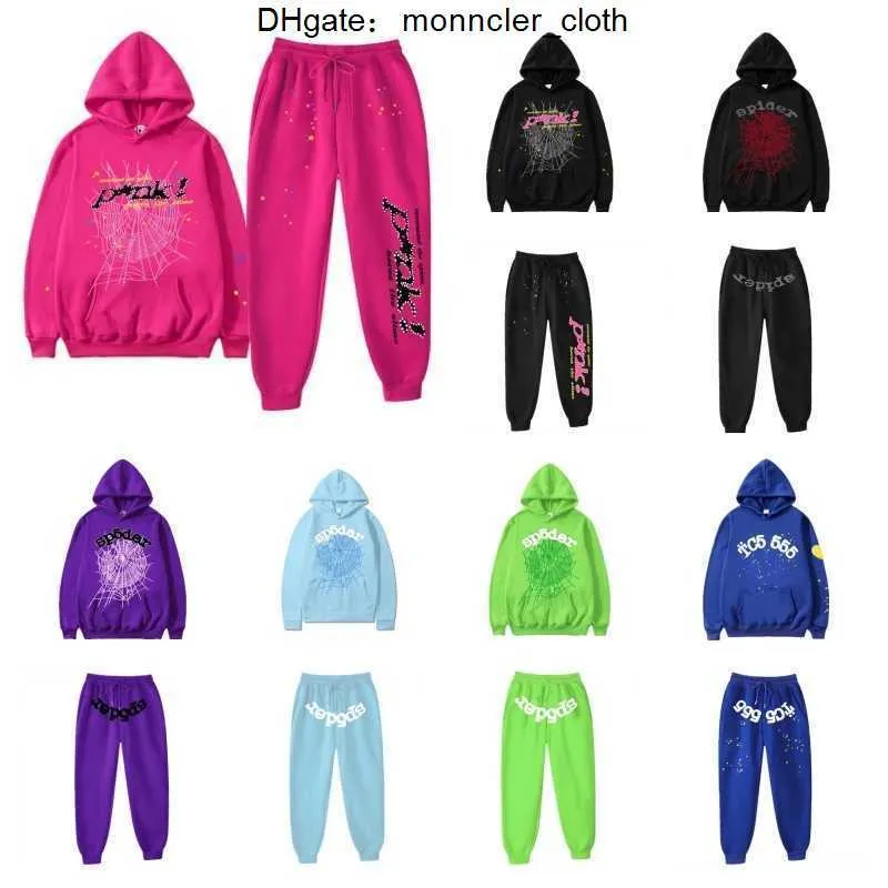 Sper Sweat à capuche Rose Young Thug S5der Survêtement 555555 Hommes Femmes Web Veste Sweat-shirt 555 Sweats à capuche 9RRQ