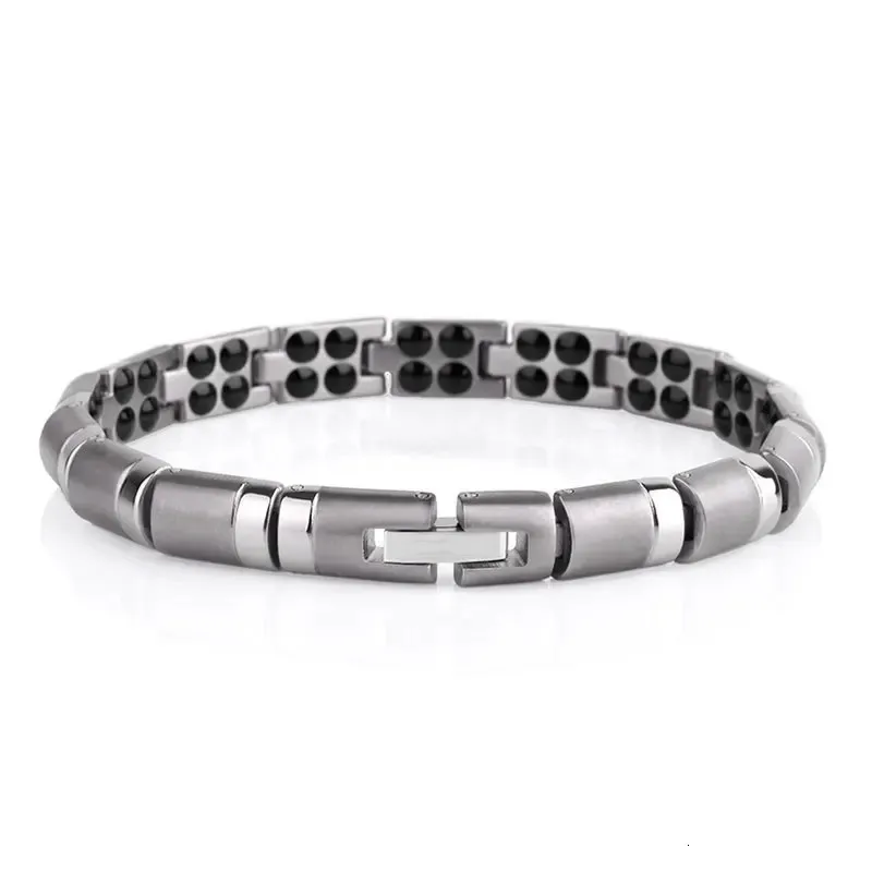 Women Men 99.99% Germanium Beads Bracelet Balance Body Chrismas Health Gift 240110