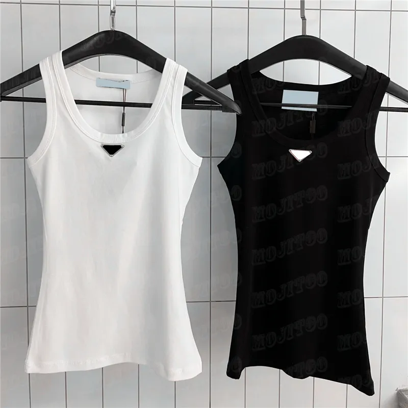 Tank-Top mit Buchstaben-Abzeichen, Designer-Weste, abgeschnittene T-Shirts für Damen, ärmellose Mode-Tanks, Sport-Tops, Yoga-Westen