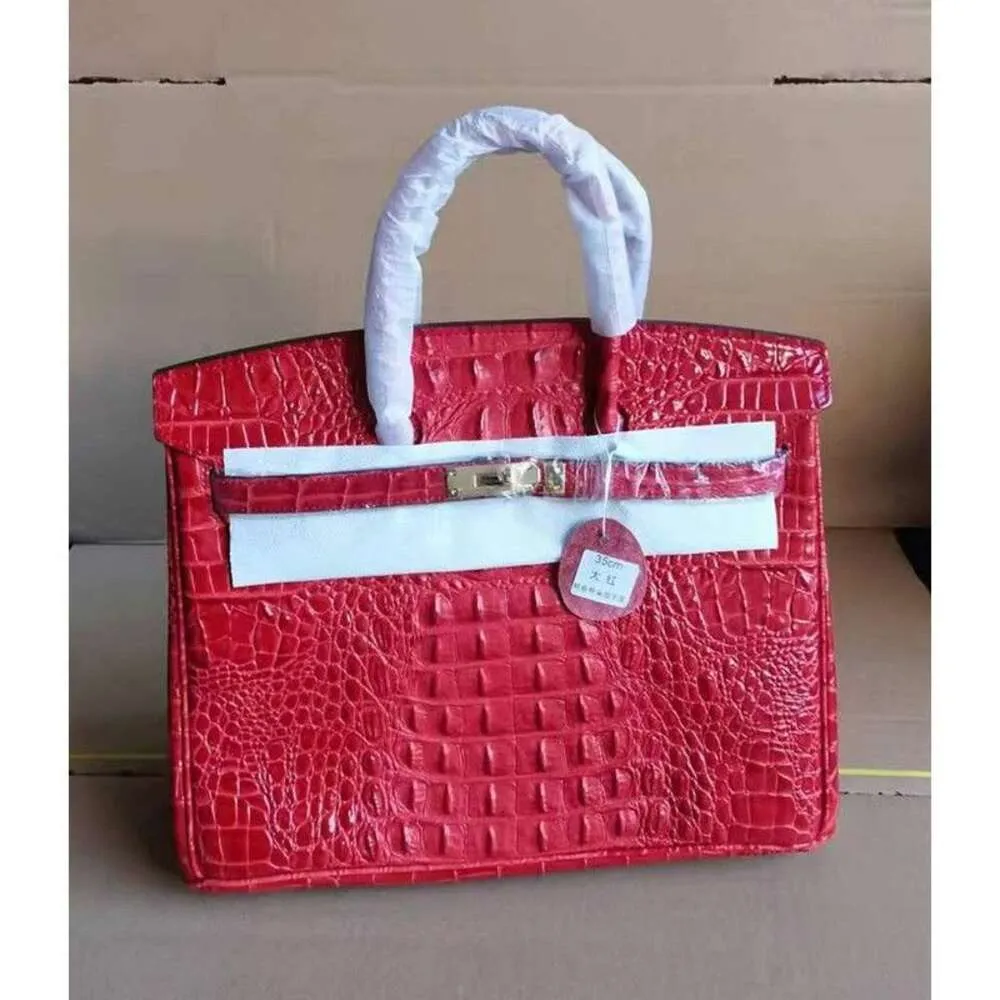 Sacs de créateurs Luxury Fashion Totes Fashion Crocodile Bone Modèle Sac en cuir Sac Folk Lock Boucle Cowle Cow One épaule Diagonale Femme Femme