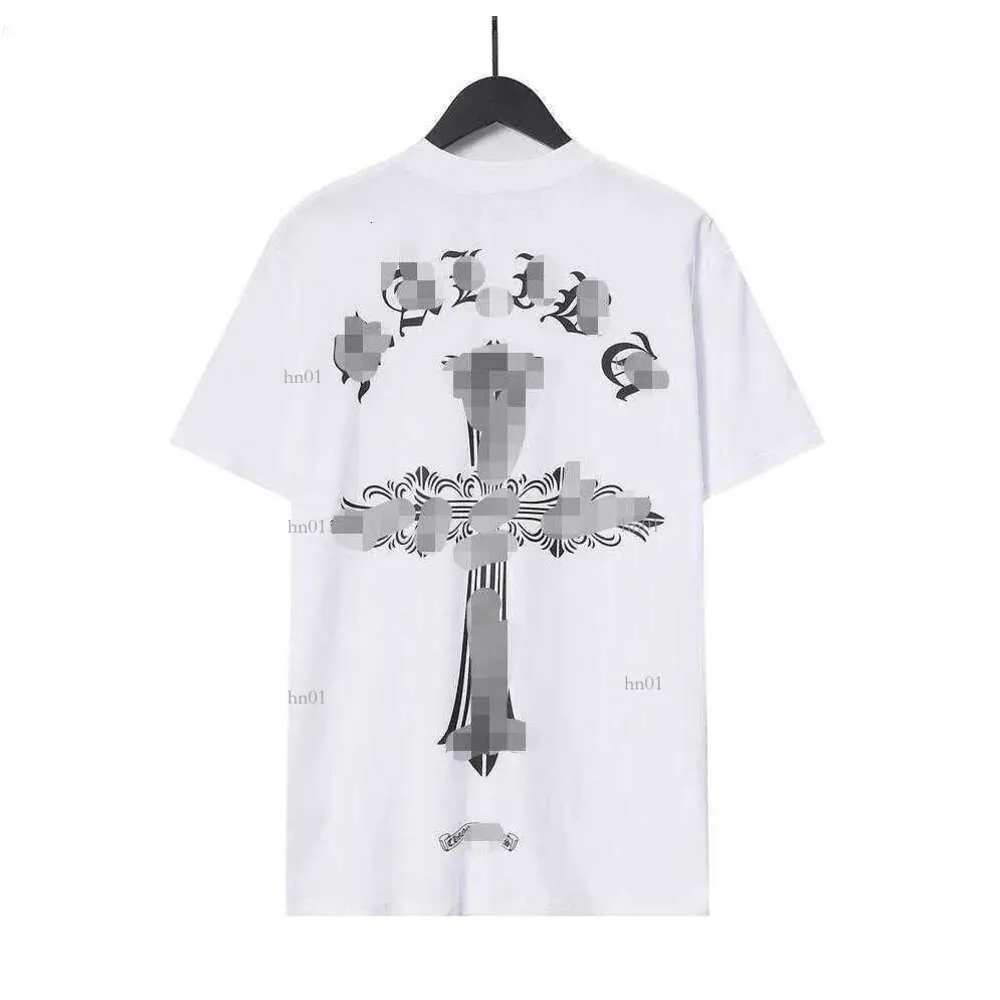 Mode CH Vêtements Designer Tees Luxe Casual Tshirt 2023ss Coeur Cro Sex Records Graffiti Limité Sanskrit Manches Courtes Prix Hommes Femmes T-shirt à vendre 355