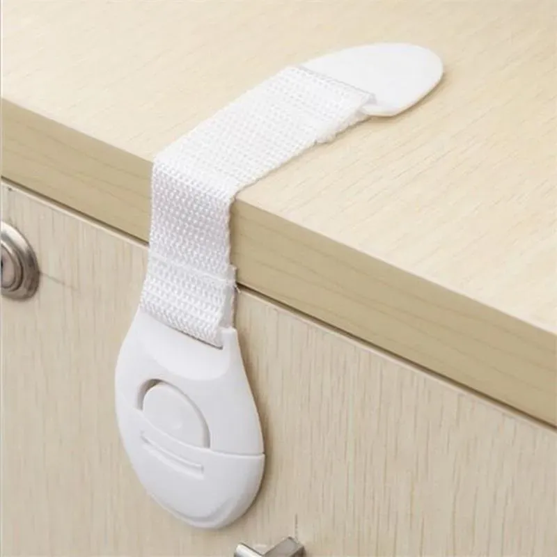 Creative Baby Safety Lock Plastic Drawer Door Toilet Cabinet Cupboard Safety Locks Baby Protection Child Newborns Protector