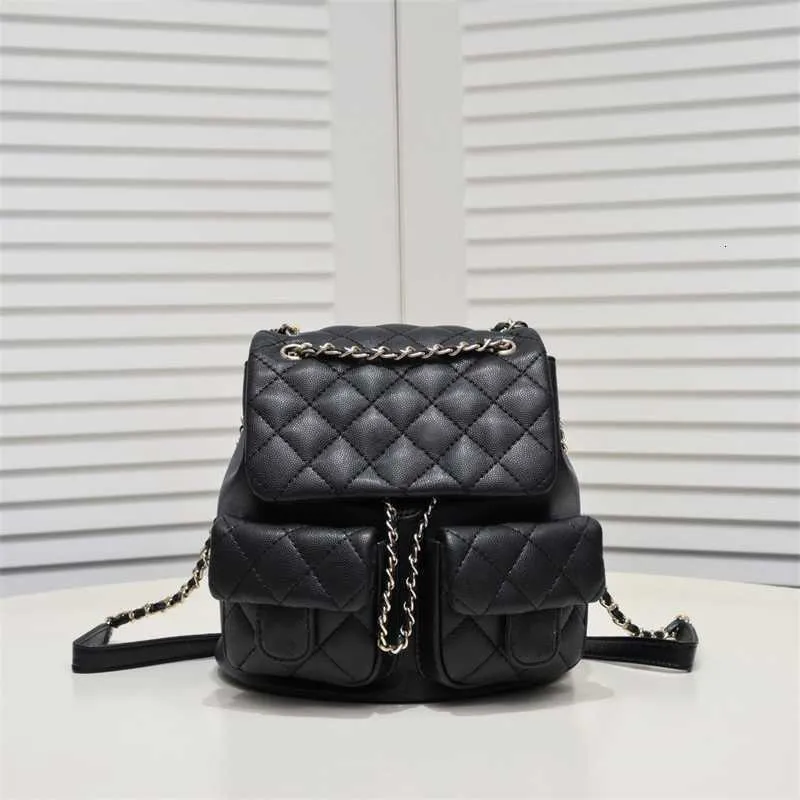 Handväska mini lyxig bokväska handväska hållare väska ryggsäck kort axel designer crossbody kvinnliga plånbok kaviar