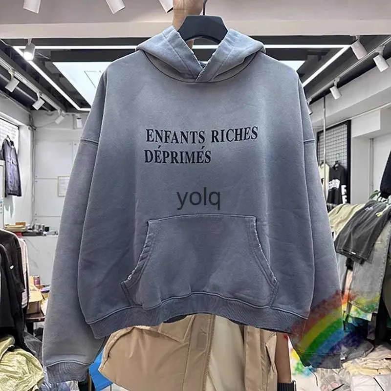 Heren hoodies sweatshirts mooi gewassen ERD hoodie Michael grafische sluiting losse oversized B kwaliteit hooded tops trui voor mannen unisexyolq