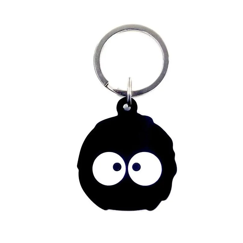 Other Home & Garden Airtag Case With Key Chain Sile Protector Air Tag Ers Protection Protective Shell Cute Cartoon Keychain Anti-Lost Dhxyn