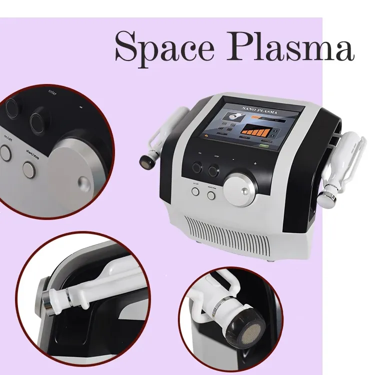 TDDS Plasma Shower Rejuvenescimento da pele Remoção de rugas Ultrasonic Pore Shrinking Edema Acne Treatment 2 em 1 Anti-envelhecimento Máquina de remodelação de colágeno