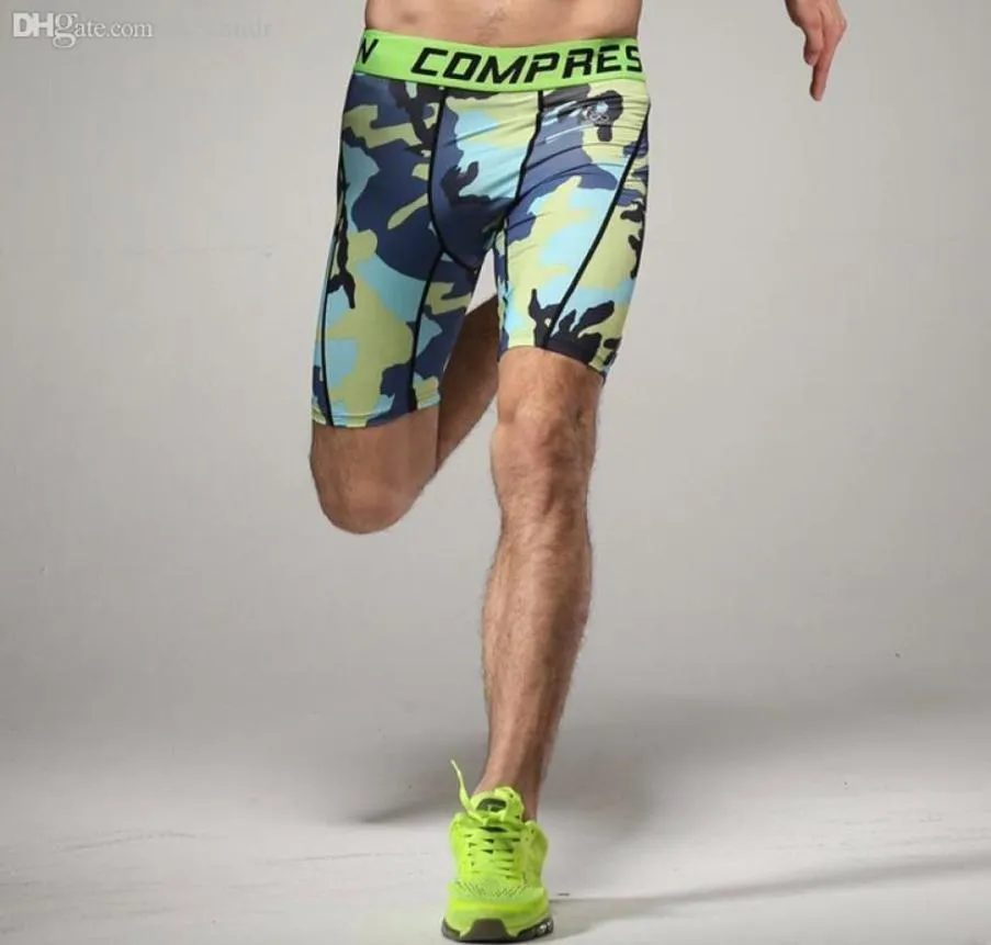 Wholecompression correndo shorts masculinos absorvente quickdry roupa interior respirável esportes ao ar livre calças justas 8553957
