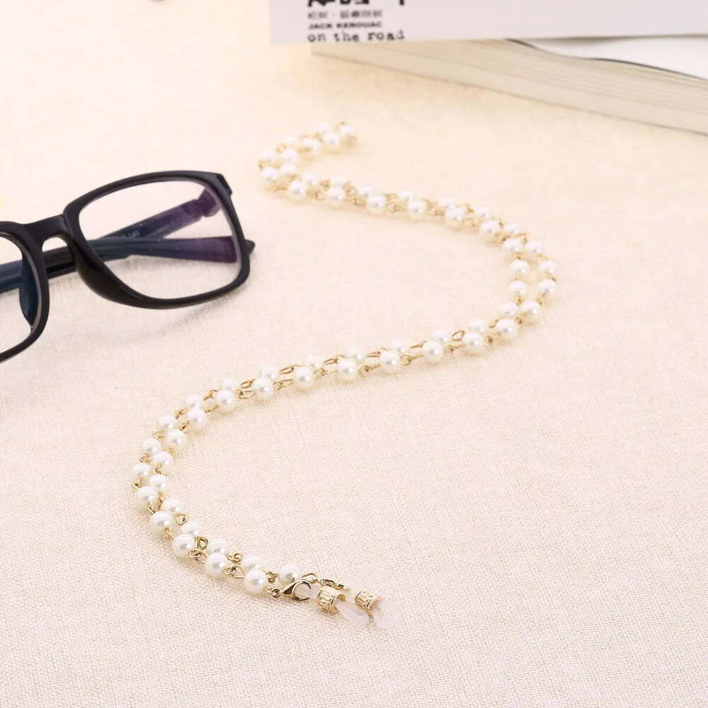 Pearls Bead Eyeglass Chain Glasses Strap Cords Sun glass Holder Lanyard Necklace