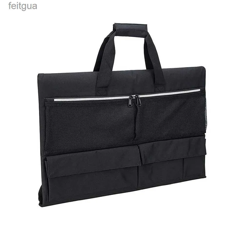 Casos de laptop Mochila Estojo de transporte de viagem para computador de mesa de 24 polegadas Bolsa de armazenamento protetora para monitor Capa contra poeira com alça YQ240111