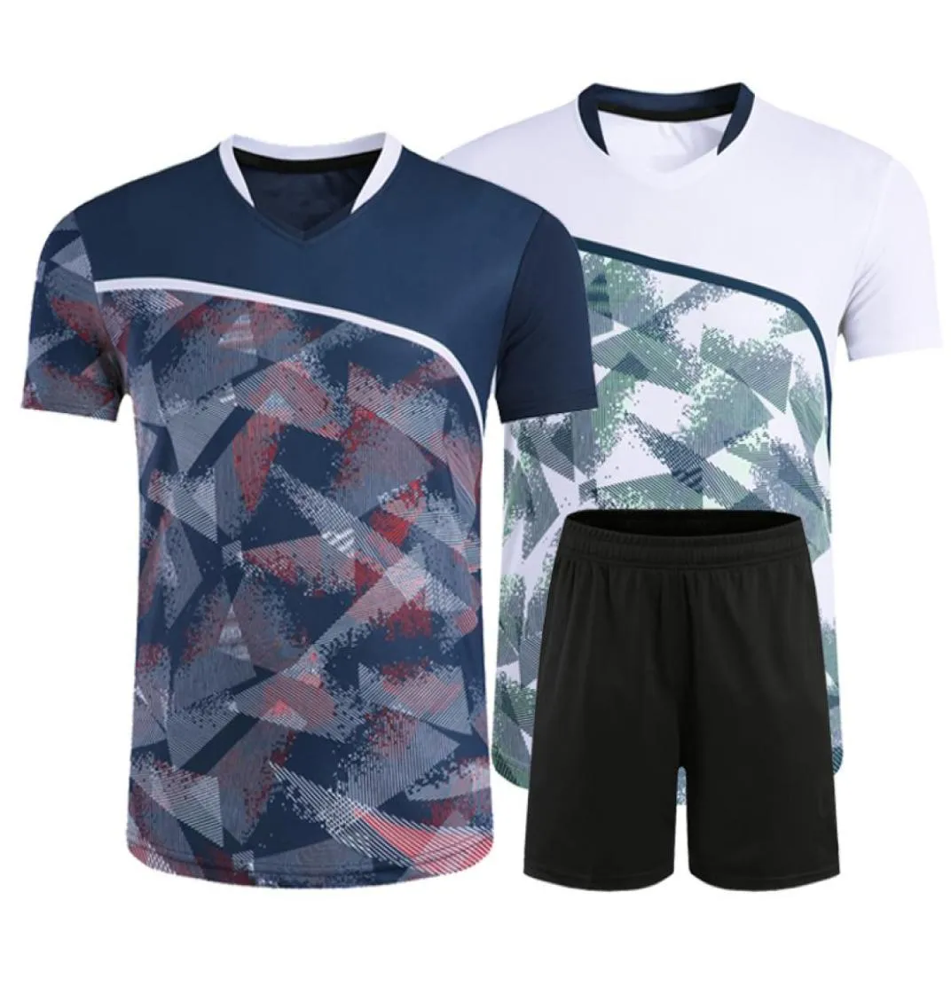 Novo men039s e women039s badminton tshirts combinar roupas camisas de badminton shorts tênis de mesa camisetas e tênis shi5647875