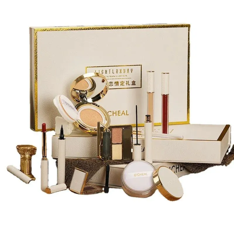 Set di trucco professionale lucidante Kit completo di maquillaje professionale completo Set di palette di ombretti lucidalabbra