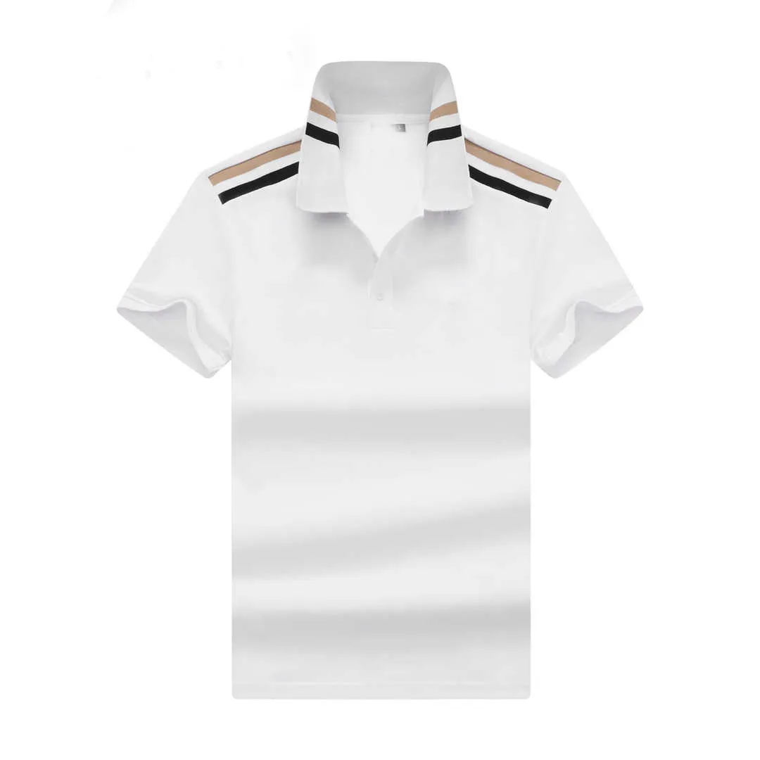 Mens Stylist Polo Shirts Luxury Italy Men kläder Kort ärmmode Fashion Casual Men's Summer T-shirt Många färger är tillgängliga storlek M-3XL