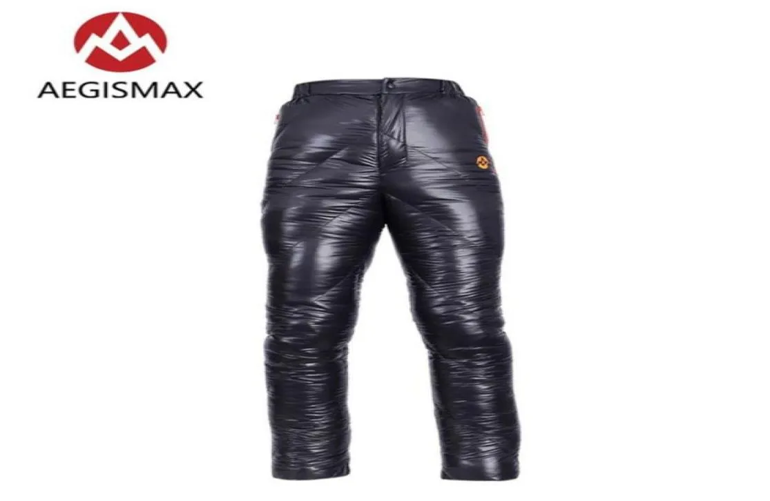 Aegismax 95 White Goose Down Men Pants Ultralight Outdoor Travel Camping Prouts Pronaters 800FP Triceen9681082