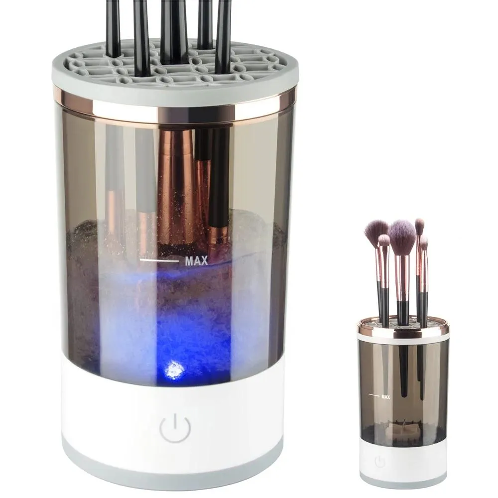 Brushes Electric Makeup Brush Cleaner Automatic Make Up Brush Cleaner Machine Cosmetic Brush Cleaner And Dryer Beauty Makeup Tools