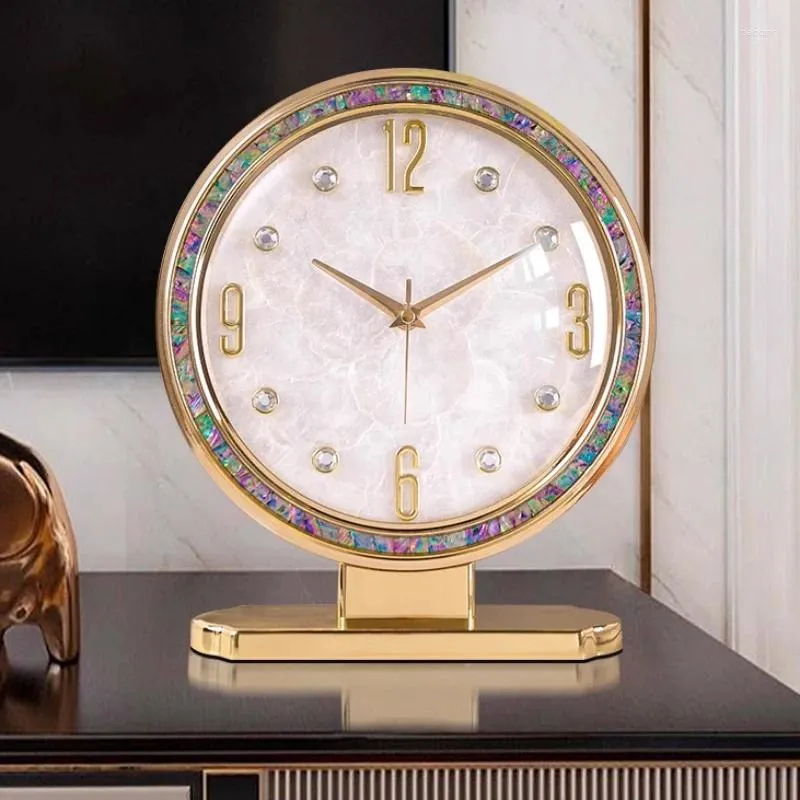 DHgate.com:Table Clocks European Clock Living Room Office Decor Retro ...