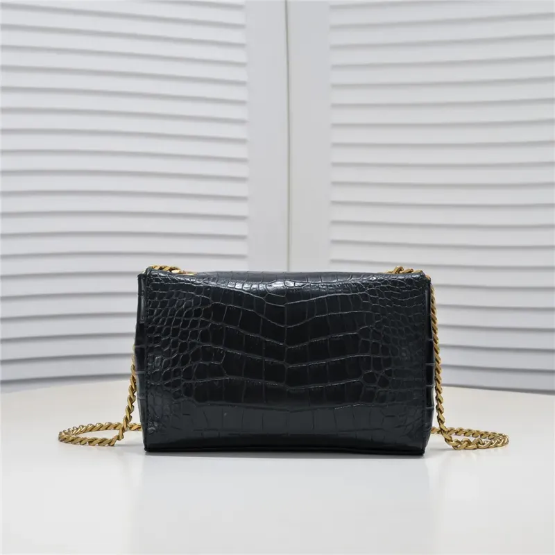 Designer Woman kate bag women Small 2-sided use handbag genuine leather Crocodile pattern bags purse wholesale