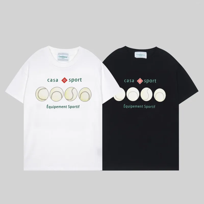 メンズTシャツ夏のメンズTシャツテニスクラブレタープリントトップスアンドレディースカジュアルスポーツコットン半袖