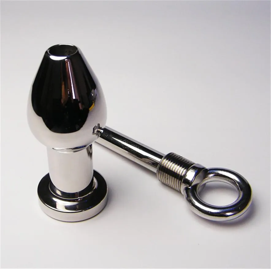 Rostfritt stål Metallflush Komfort Anus Bolt Chrysanthemum Backyard Anal Cleaning Lockadult Sex Toys For Mensex Products 24376512