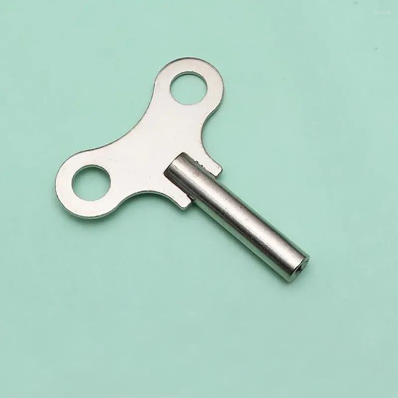 Clocks Accessories 4 Pcs Clock Key Keys Repairing Winders Winding For Button Steel Tools Replacements Metal