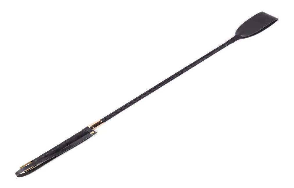 Bondage Boutique Slim Leather Riding Crop Cavallo Frusta pony Sculacciata Knout BDSM Lash Fetish Flogger Prodotto del sesso per coppie Donne8672528