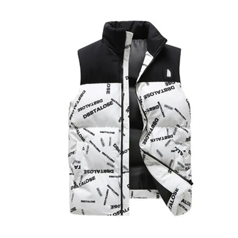 Mens vests coats designer men jacket from US north waistcoat feather material loose coat winter jacket men and women outdoor coat M//L/XL/XXL/XXL/XXXL/XXXXL/XXXXXL