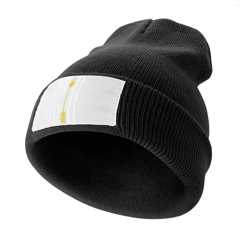 Bérets Vintage USA flèche tir à l'arc drapeau américain drôle Archer casquette tricotée chapeau de cheval Golf homme casquettes hommes porter des femmes